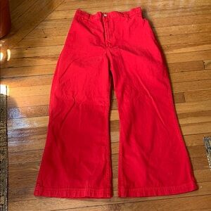 Big Bud Press Bell Bottoms in Mustang Red